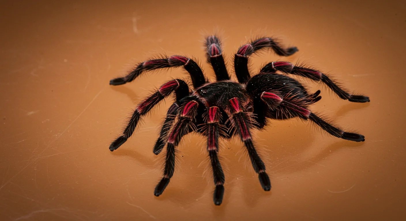 Close-up of a Chilean Rose Tarantula