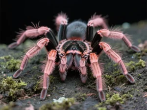 What kind of enclosure is best for an Antilles pinktoe tarantula?