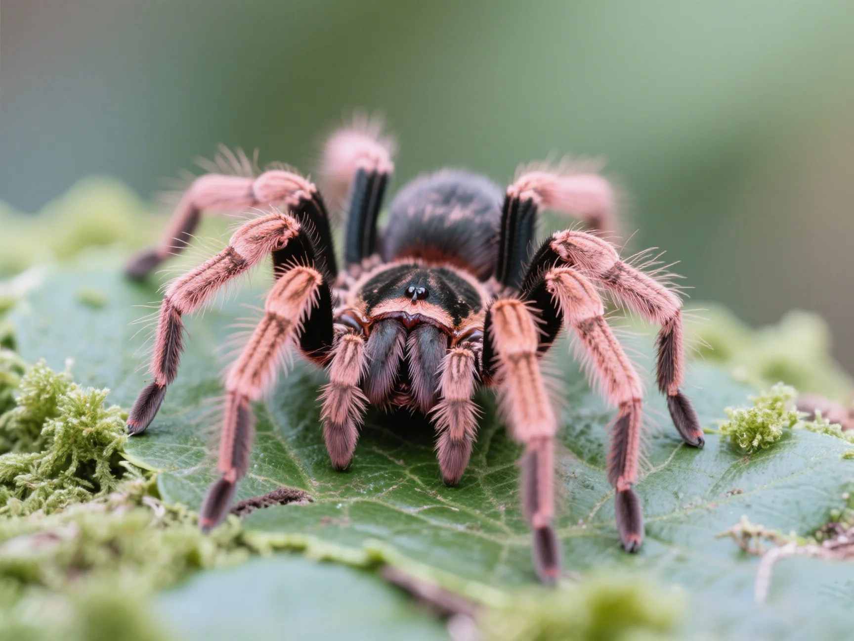 Can Antilles pinktoe tarantulas be handled safely?